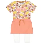 Dirkje setje "fresh" kleedje+wit broekje