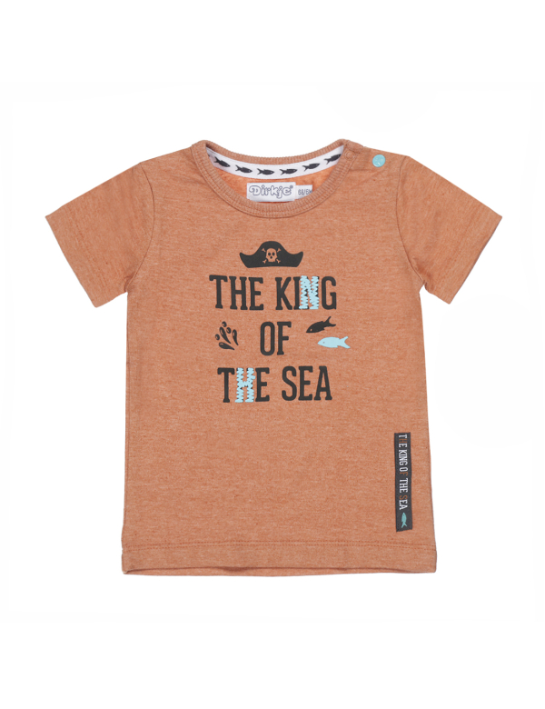 Dirkje t-shirt "The king of the sea"