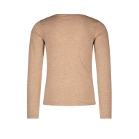 LikeFlo hippe glitter top brown