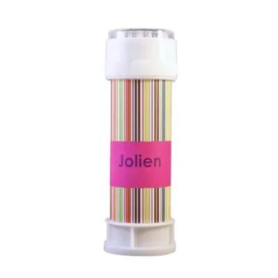 Bellenblazer strepen fuchsia