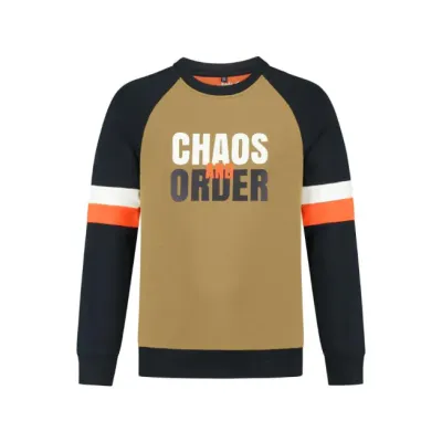 Chaos and Order sweater Ben mustard