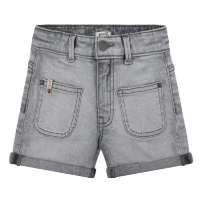 Daily7 denim short - grey denim