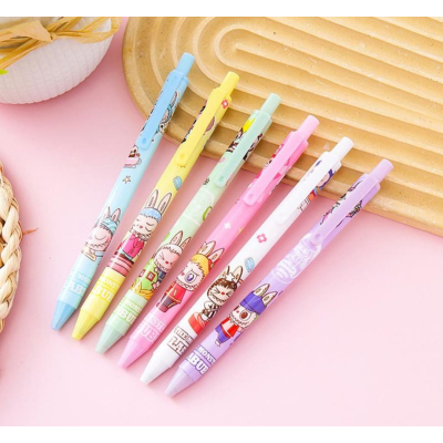 Labubu balpennen (set van 6)