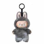 Labubu 15 cm - zwart/grijs