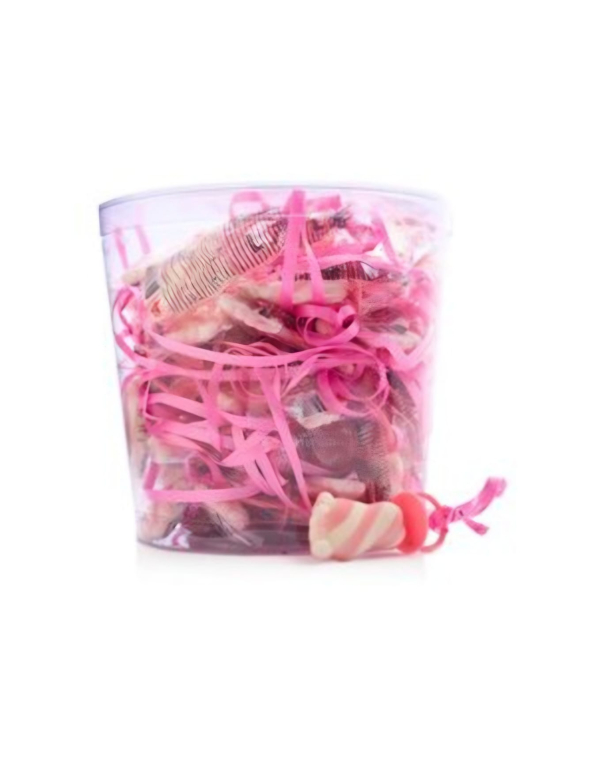 lolly babyvoetje roos (12 gram) lolly babyvoetje roos (12 gram)