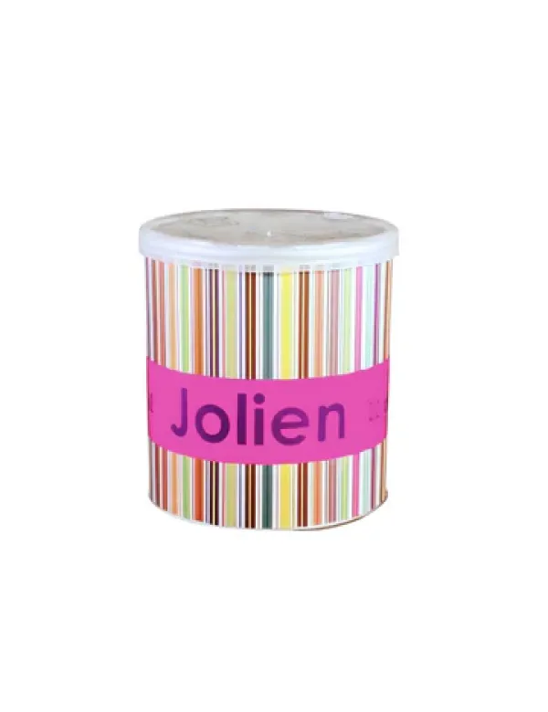 Pringles gezouten chips - fuchsia strepen (40 gram)