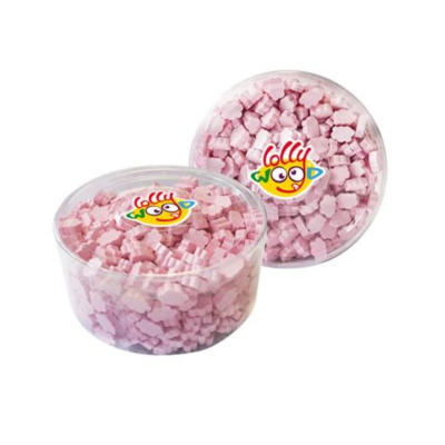 lollywood dextrose wolkjes roos (850 gram)