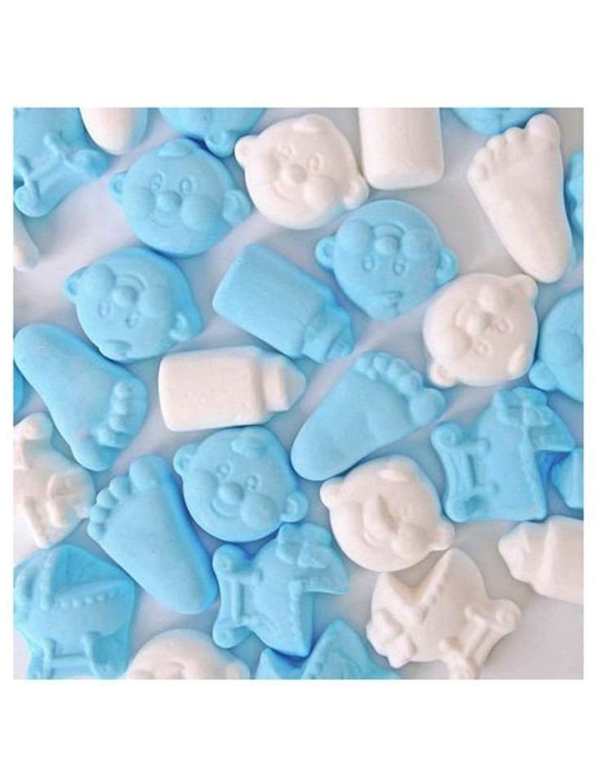 schuimsnoepjes blauw-wit (500 gram)