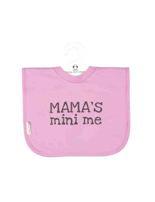 Slabbetje roos: Mama's mini me