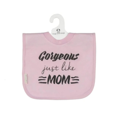 Slabbetje roos: Gorgeous just like mom