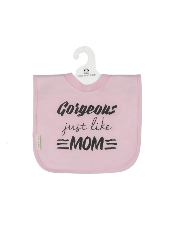 Slabbetje roos: Gorgeous just like mom