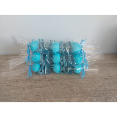 snoepsaté blauw