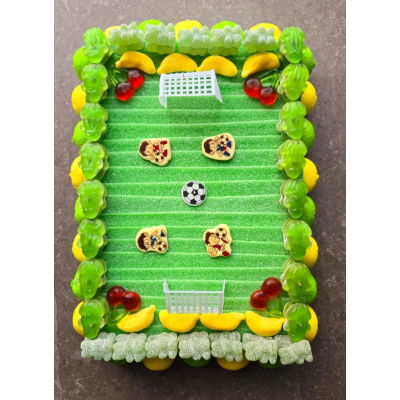 snoeptaart voetbal