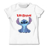 stitch t-shirt - wit (model 1)