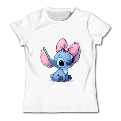 stitch t-shirt - wit (model 2)
