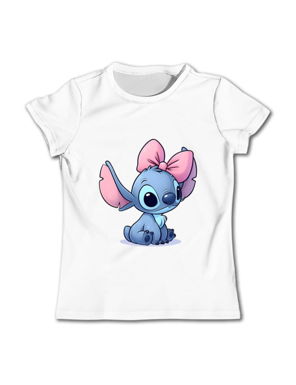 stitch t-shirt - wit (model 2)
