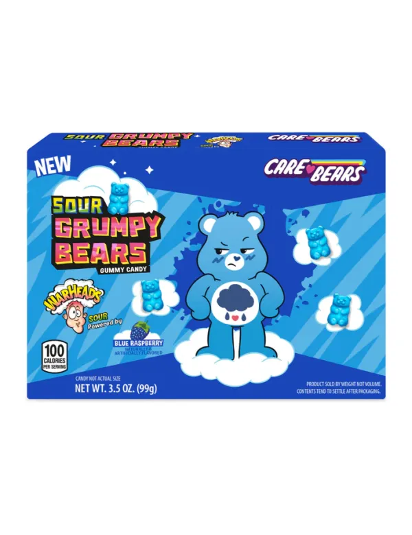 Warheads Care Bears Sour Grumpy Bears